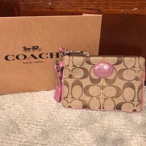 Coach wristlet